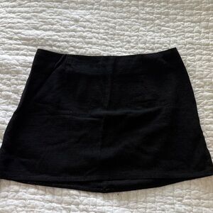 Princess Polly Black Mini Skirt